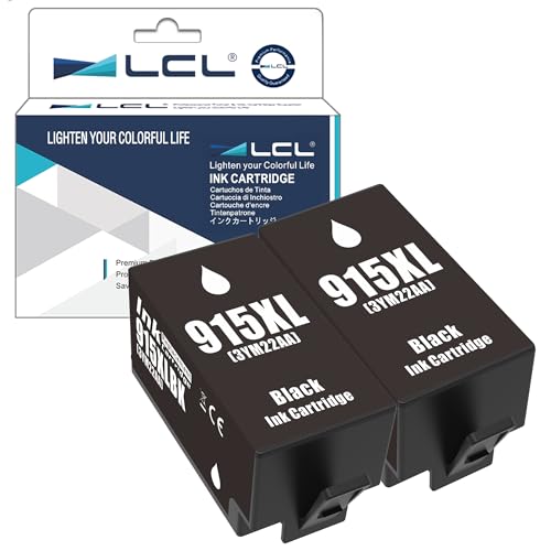 Amazon.co.jp: LCL HP用 915XL 3YM22AA 大容量 (2パック ブラック